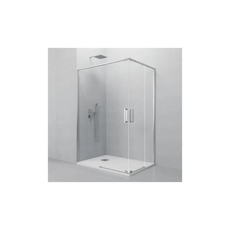 Paroi De Douche D Angle Coulissante Verres Fixes Portes Twenty