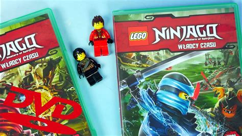 LEGO NINJAGO Mistrzowie Spinjitzu Władcy czasu Film DVD Bajki