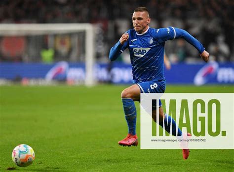 Pavel Kaderabek Photographed At The Soccer Bundesliga Match Eintracht