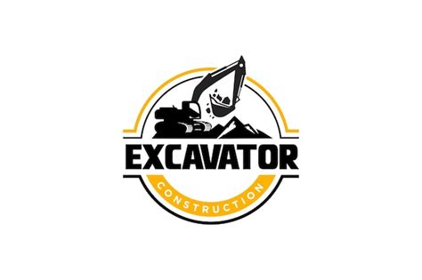 Premium Vector Excavator Logo Template Vector Heavy Equipment Logo