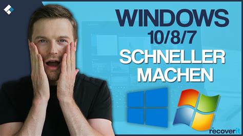 10 Tipps Um Windows 10 8 7 Schneller Zu Machen YouTube