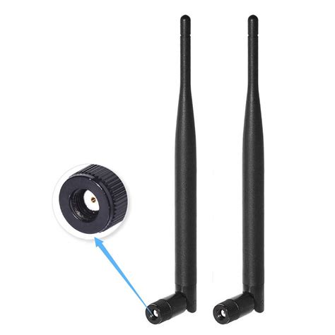 Bingfu Antena Wifi De Doble Banda De Ghz Ghz Ghz Dbi Rp Sma