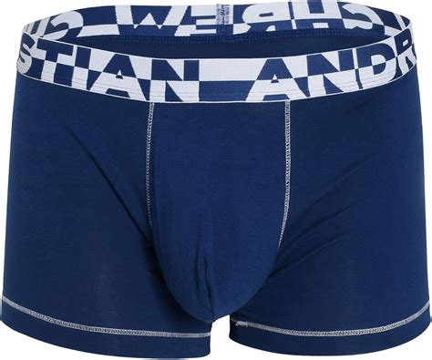 Amazon Andrew Christian ALMOST NAKED Hang Free Boxer Navy Small Clothing Shoes Jewelry