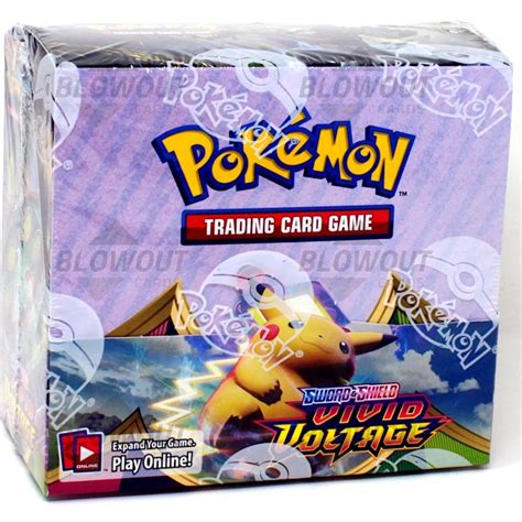 Pokemon Sword Shield Vivid Voltage Booster Box