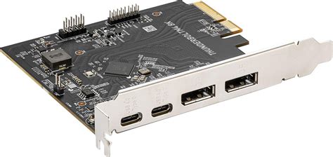 MSI THUNDERBOLTM4 8K PCIe 3.0x4 Add-on Card for 2 Thunderbolt 4 (USB-C ...