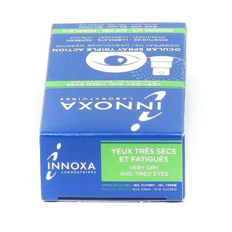 Innoxa Yeux très secs et fatigués spray oculaire Aloe vera