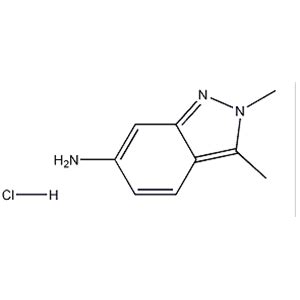 2 3 Dimethyl 2H Indazol 6 Amine Hydrochloride 635702 60 2 1H NMR Spectrum