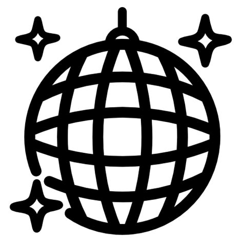 Диско шар иконка Yuttapong Lineal | Freepik