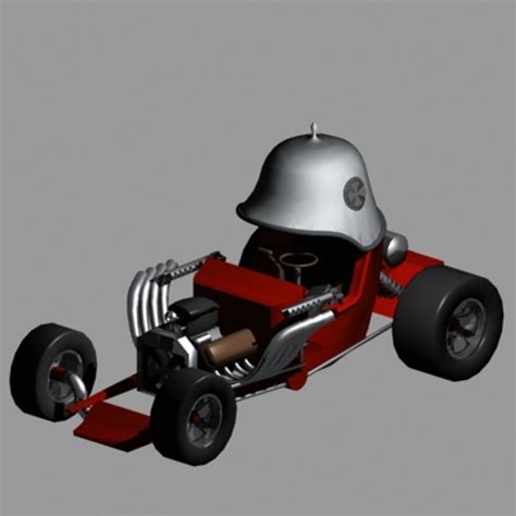 Red Baron Hot Rod 3ds