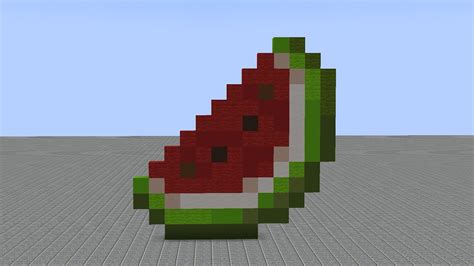 Minecraft Melon Pixel Art