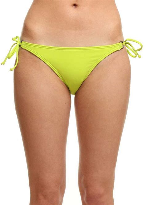 ONEILL SOLID TIE BIKINI BOTTOMS Lime Punch