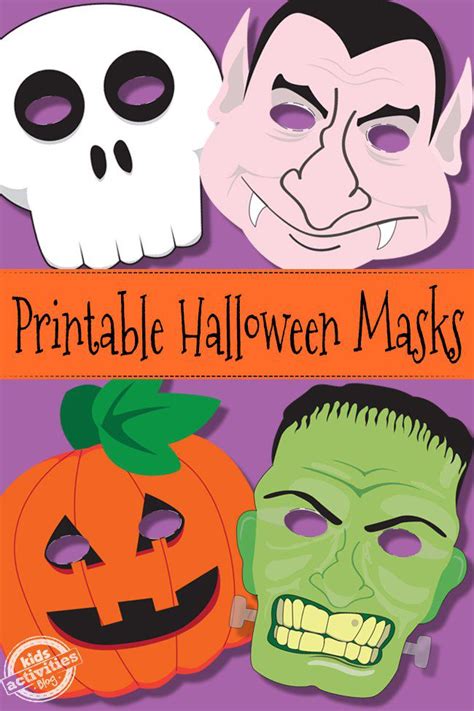 72 Free Printable Halloween Masks For All Ages