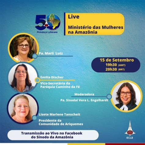 Portal Luteranos Live Minist Rio Das Mulheres Na Amaz Nia