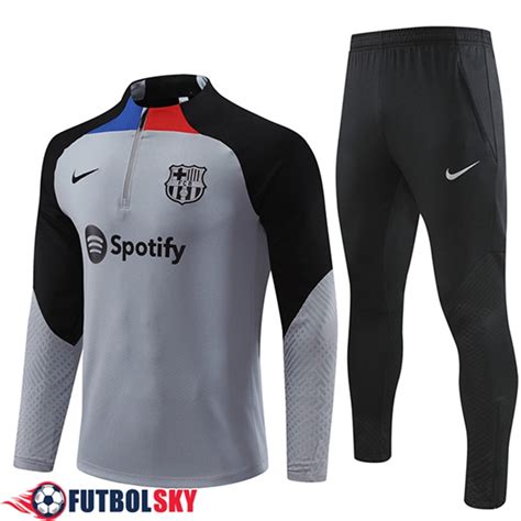 Comprar Chandal Equipos De Futbol Fc Barcelona Gris