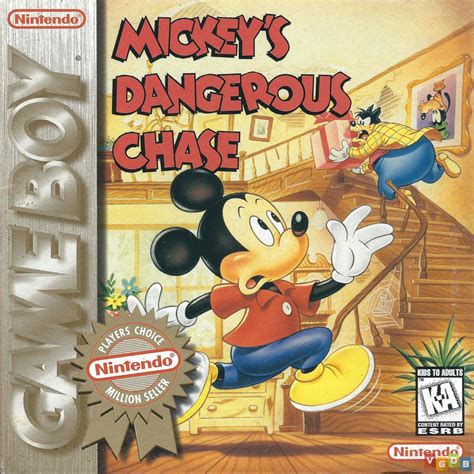 Mickey S Dangerous Chase Players Choice Vgdb V Deo Game Data Base