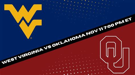 Oklahoma Sooners Vs West Virginia Mountaineers Prediction College