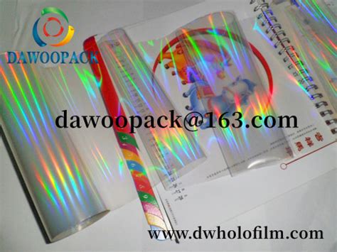 ZNS Transparent Hologram Film PET Hologram Film Seamless PVC