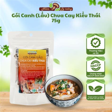 Gói Canh (Lẩu) Chua Cay Kiểu Thái 75g - Lý Tưởng - Set Nguyên Liệu Nấu ...