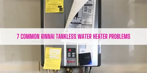 Rinnai Tankless Water Heater No Hot Water Easy Solutions