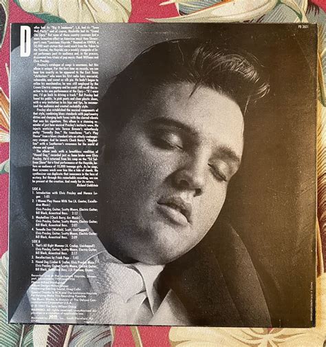 Elvis Presley LP The First Live Recordings 1983 US Press レア音源 ロカビリー