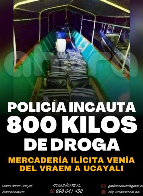 Polic A Incauta Kilos De Droga Diario Ahora