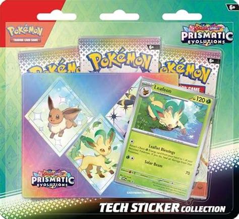 Pokémon TCG Scarlet VioletPrismatic Evolutions Tech Sticker