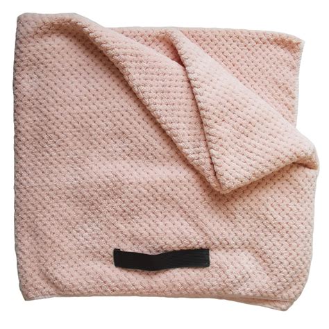 Serviette Cheveux Microfibre Rose Ma Kibell