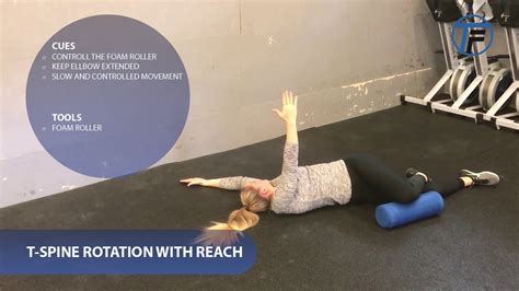 T Spine Rotation With Reach Fms Sm 0003 Youtube