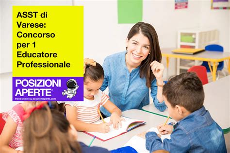 ASST Di Varese Concorso Per 1 Educatore Professionale