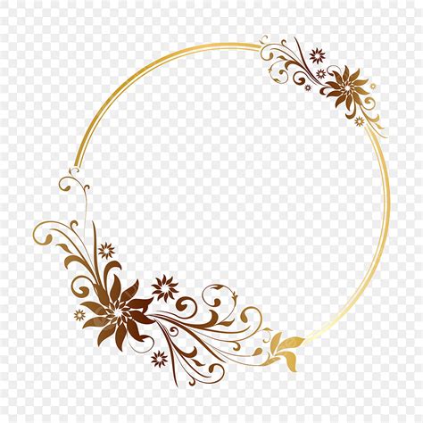 Floral Ornament Decoration Vector Hd Images Decorative Circle Floral