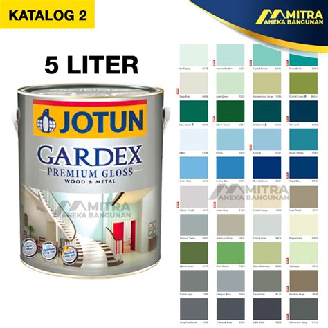 Jual Cat Kayu Dan Besi Gardex Premium Gloss Jotun Liter Galon Gloss