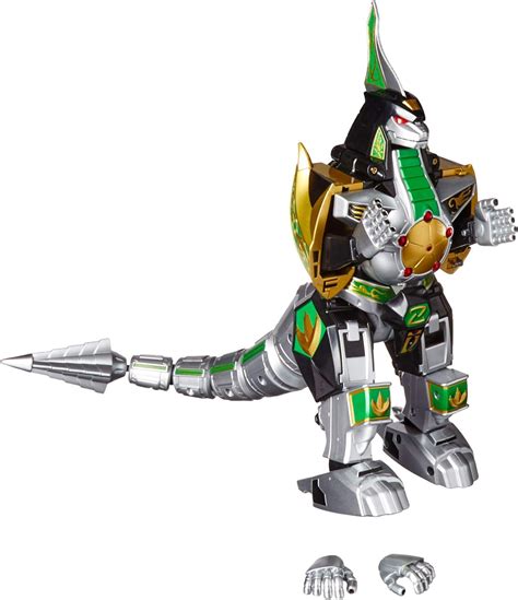 Amazon Figura Dragonzord Verde De Power Rangers Legacy Juguetes