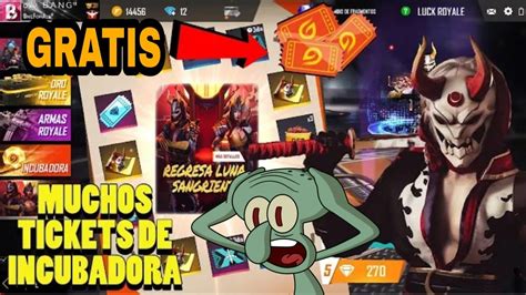 RECLAMA 10 TIKECS DE LA INCUBADORA TOTALMENTE GR TIS CONSIGUE TODA