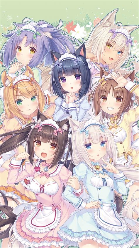 Nekopara Phone Wallpapers Wallpaper Cave