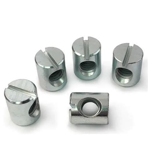 Slotted Metal Cross Dowels Barrel Nut Buy Cross Dowel Barrel Nut