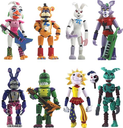 Five Nights At Freddys Sundrop And Moondrop Action Figures Five Nights