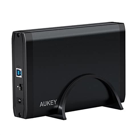 AUKEY 3 5 Hard Drive Enclosure SATA To USB 3 0 Aluminium Hard Drive