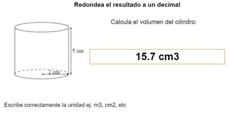 Formula Para Calcular El Volumen De Un Cilindro Hueco Printable Online