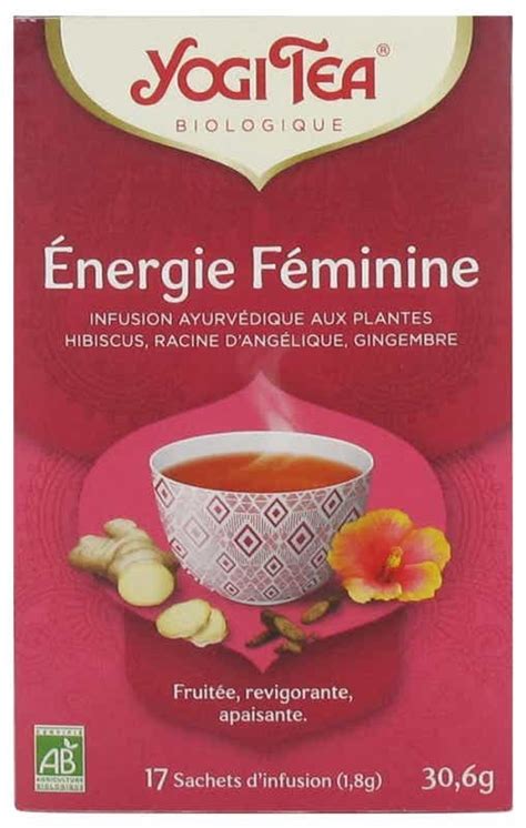 Énergie Féminine infusion ayurvédique aux plantes 17 sachets