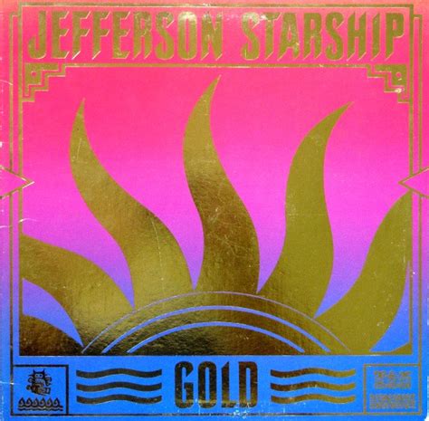 Jefferson Starship Gold Vinyl Gatefold Lp Compilation Vinyl