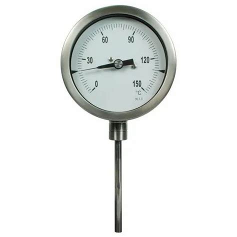 Degree C Stainless Steel Mechanical Temperature Gauge At In