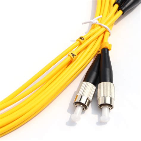 Kolorapus FC To FC Singlemode 3m Simplex LSZH Fiber Optic Patch Cord