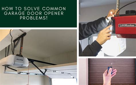 How To Solve Common Garage Door Opener Problems Palms Garage Doors