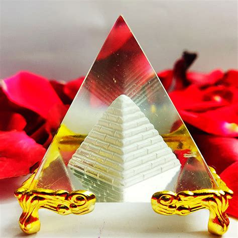 Vastu Feng Shui Crystal Pyramid Shivae Essentiel