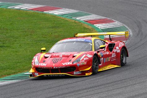 Mugello Circuit Italy October Ferrari Gt Evo Driven