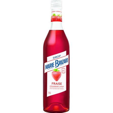 Marie Brizard Fraise Syrup Cl X