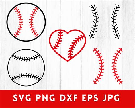 Baseball Numbers Svg Bundle Baseball Numbers Png Baseball Svg