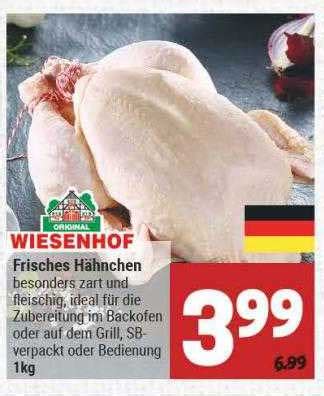 Wiesenhof Frisches Hähnchen Angebot bei Marktkauf