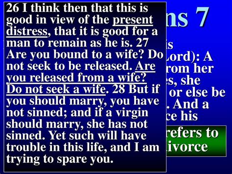 1 Corinthians 7 Marriage Sex And Divorce Ppt Download