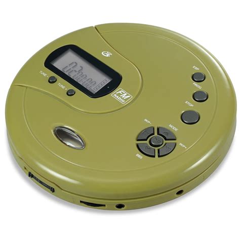 Gpx Portable Cd Player Handheld Personal Electronics With Anti Skip